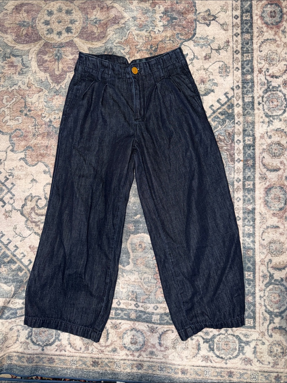 Maeve by Anthropologie Dark Indigo Capri